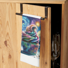Starry Confection: Van Gogh-Inspired Kitchen Towel Kökshandduk