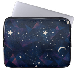 Starry Constellation Himmel - Celestial Night Möns Laptop Fodral