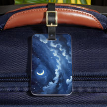 Starry Crescent Himmel