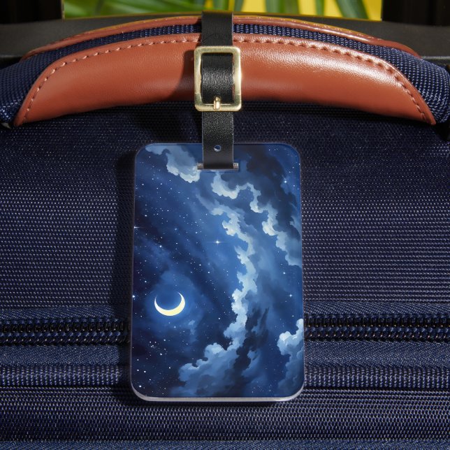 Starry Crescent Himmel Bagagebricka (Framsida Insitu 2)