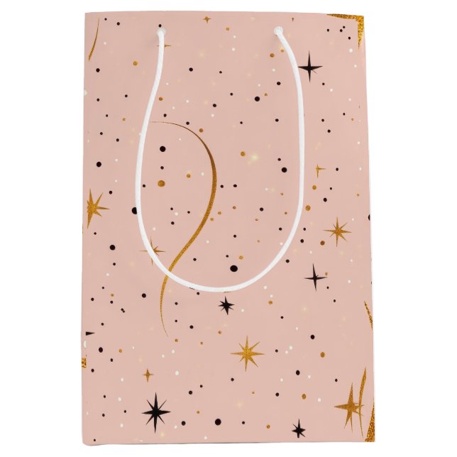 Starry Delight - dekorativ Papper Bag med Star De (Framsidan)