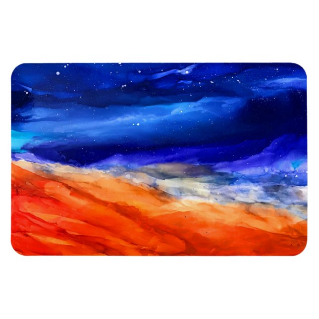 Starry Desert Magnet (Horisontell)