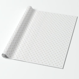 Starry Elegance White & Guld Stars Presentpapper