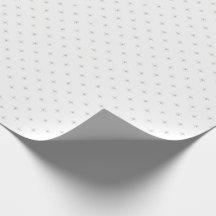 Starry Elegance White & Guld Stars