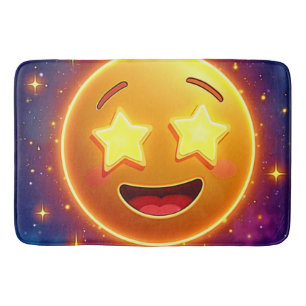 Starry-Eyed Emoji Joy Badrumsmatta