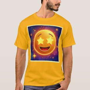 Starry-Eyed Emoji Joy T Shirt