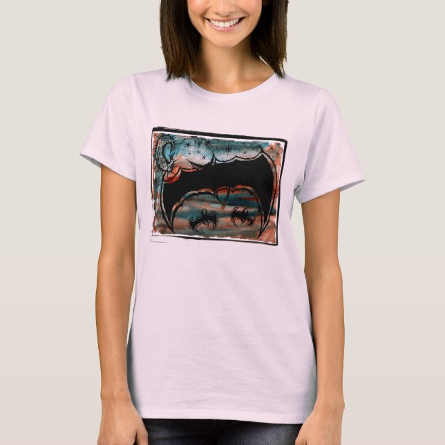 Starry Fladdermöss Tee Shirt (Framsida)