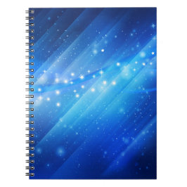 Starry Galaxy Abstrakt Anteckningsbok