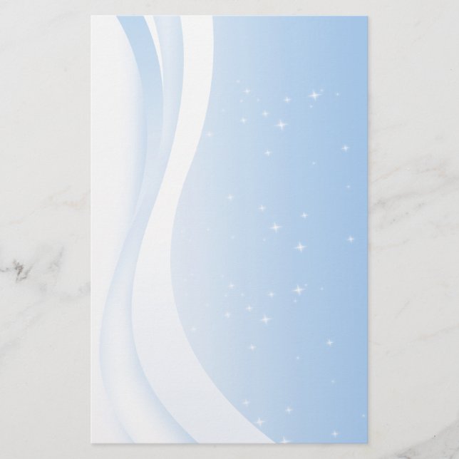 Starry Glide Brevpapper (Framsida)