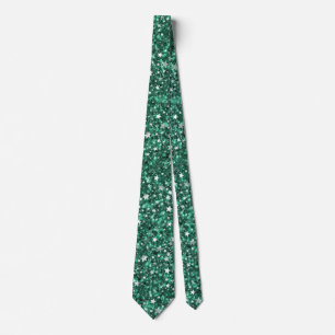 Starry Glitter Neck Tie Slips