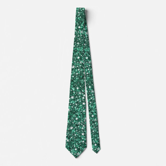 Starry Glitter Neck Tie Slips (Framsida)