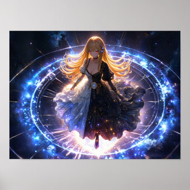 Starry Goddess av Balance Poster (Framsidan)