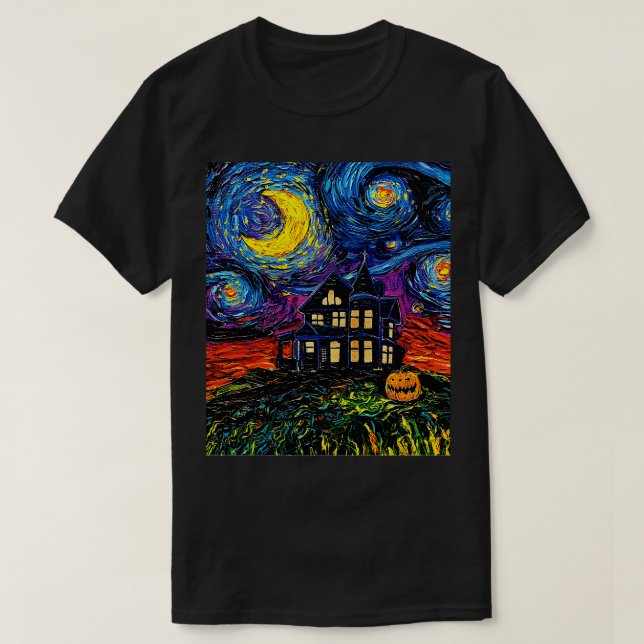 Starry Haunting T Shirt (Design framsida)