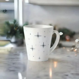 Starry Helgdag Small Latte Mugg | Festive Drinkwar