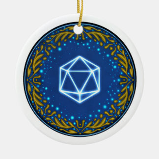 Starry Himlar D20 Ornament