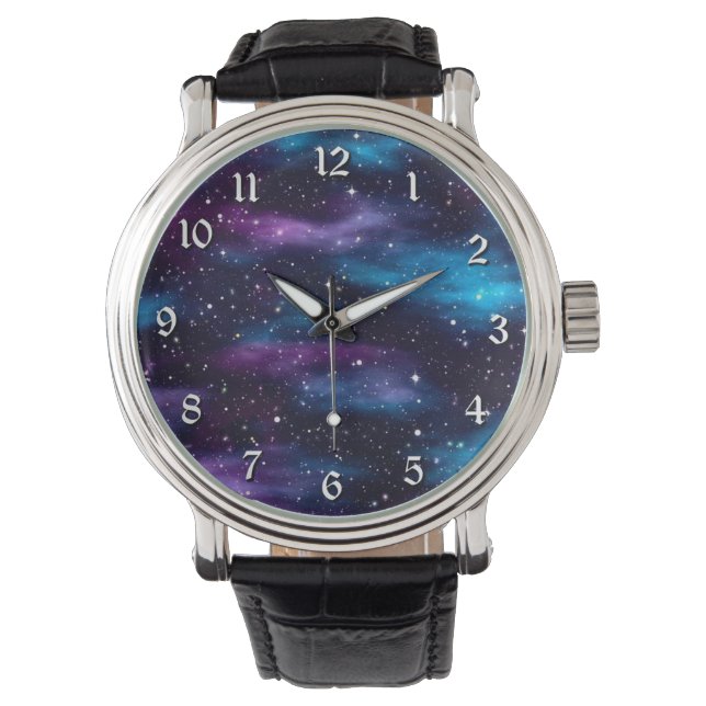 Starry Himlar Galaxy Armbandsur (Framsida)
