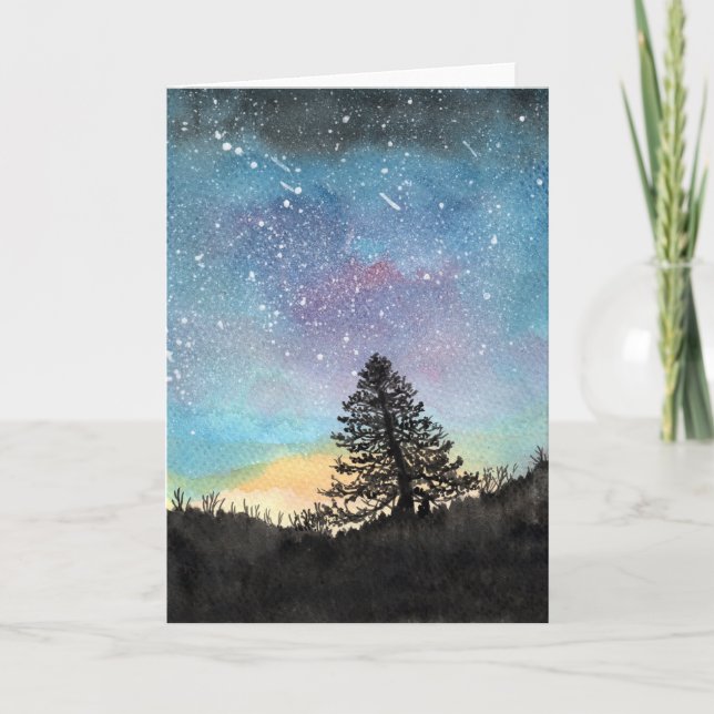 Starry Himlar Kort (Framsida)