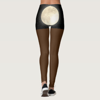 Starry Himlar Måne Butt African-American Bare Ben Leggings