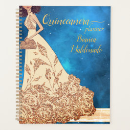Starry Himlar Midnight Blue Quinceañera Planner
