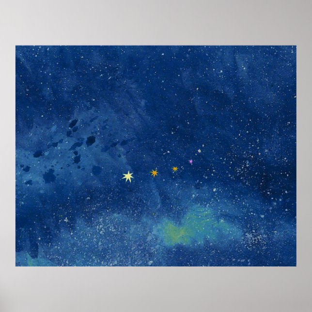Starry himlar poster (Framsidan)
