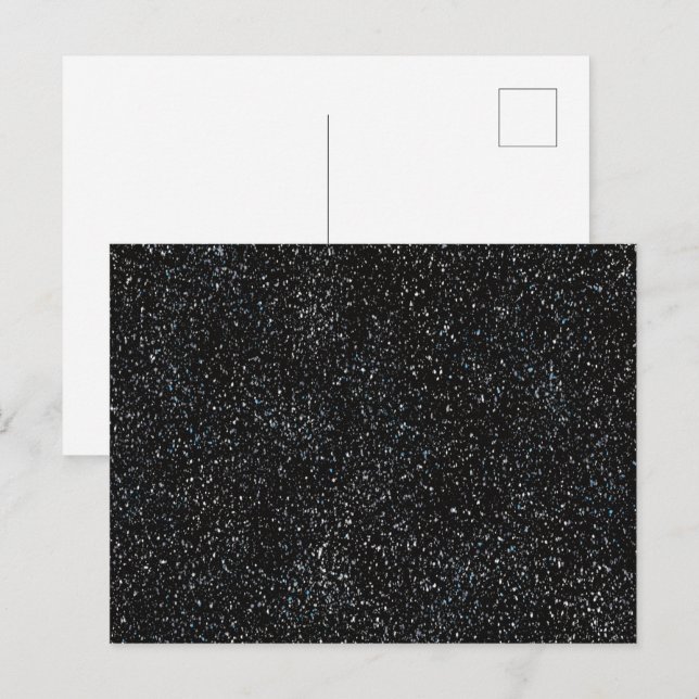 Starry Himlar: Rymden Art Vykort (Fram/baksida)