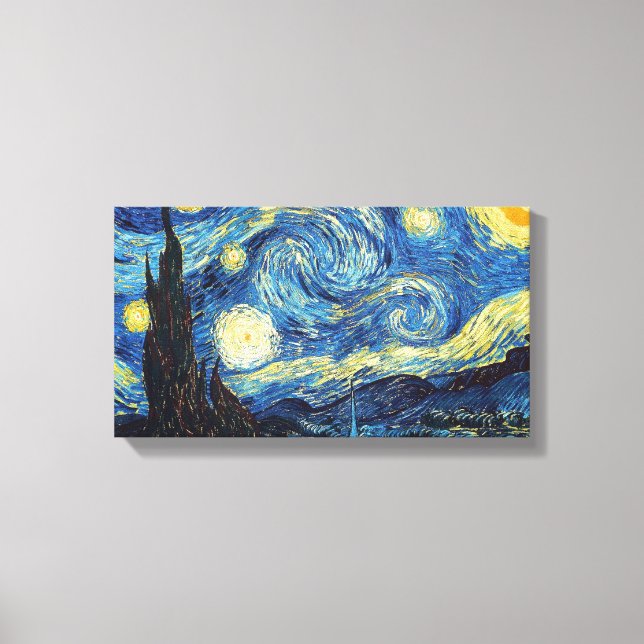 Starry Himlar , Van Gogh Canvas (Framsida)