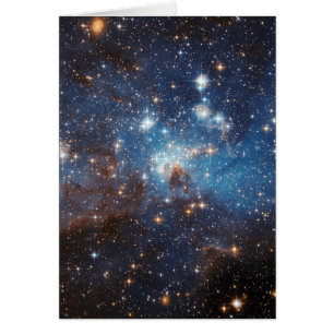 Starry himmel hälsningskort
