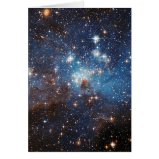 Starry himmel hälsningskort