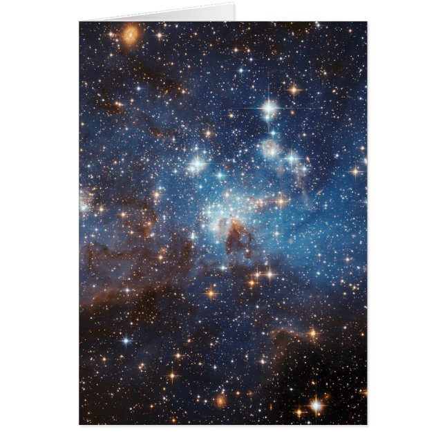 Starry himmel hälsningskort (Framsidan)