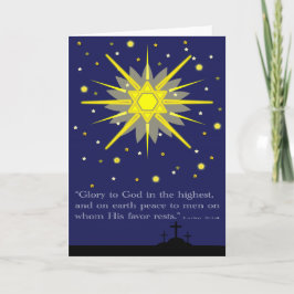 starry himmel med den korluke 2:14 helgkort