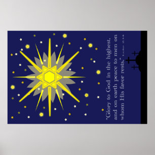 starry himmel med den korluke 2:14 poster