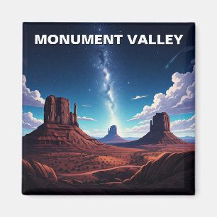 Starry Himmel Monument Valley Travel-stjärnor Magnet