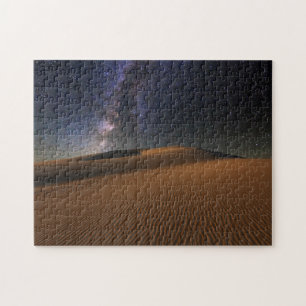 Starry himmel över den SanddynGobi öknen Pussel