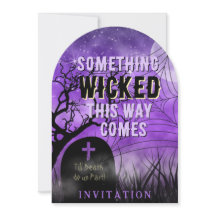 Starry Lila Goth Graveyard Full Moon Wicked