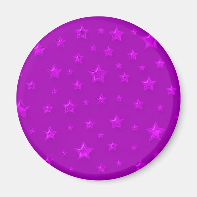 Starry Lila Magnet (Framsidan)