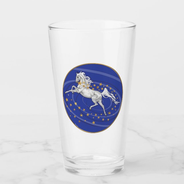 Starry Mare Glass Tumbler Glaskopp (Framsida)