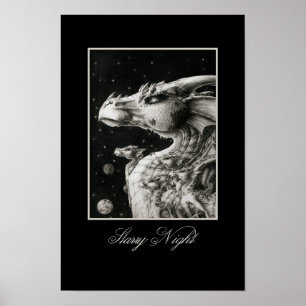 Starry natt - affisch