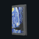 Starry Natt av Van Gogh<br><div class="desc">Oljemålning från den nederländske mästaren Vincent Van Gogh (1853-1890), troligen hans mest berömd målning, Van Gogh målade "Stjärnnatten" 1889 från minnet när han var i en asyl i Frankrike där han checkade in sig för depression. I målningen finns måne, Venus och många stjärnor omgivna av gult och vitt ljus.I grund...</div>