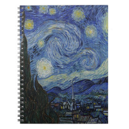 Starry Natt av Van Gogh Anteckningsbok
