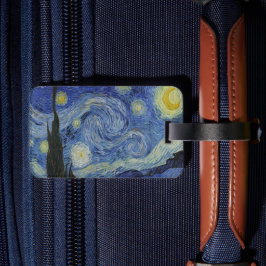 Starry Natt av Van Gogh Bagagebricka