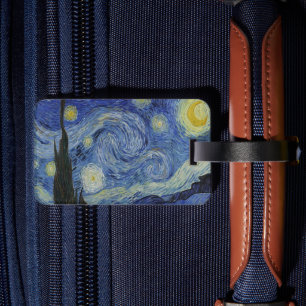 Starry Natt av Van Gogh Bagagebricka