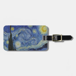 Starry Natt av Van Gogh Bagagebricka