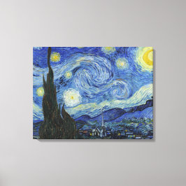 Starry Natt av Van Gogh Canvastryck