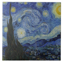Starry Natt av Van Gogh