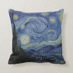 starry natt av Van Gogh Kudde
