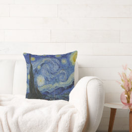 Starry Natt av Van Gogh Kudde