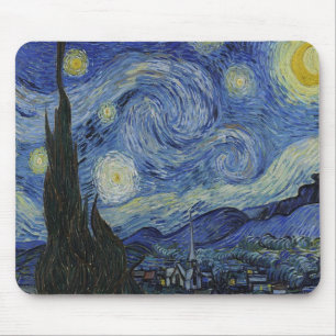 Starry Natt av Van Gogh Musmatta