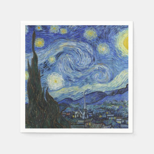 Starry Natt av Van Gogh Pappersservett