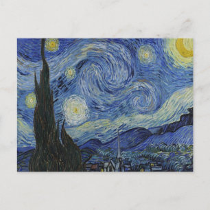 Starry Natt av Van Gogh Vykort
