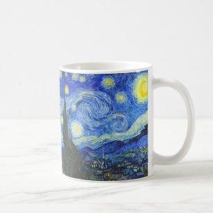 Starry natt av Vincent Van Gogh Kaffemugg